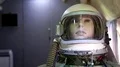 Mannequin of fighter pilot inside educational training aircraft of Soviet Union HD Footage