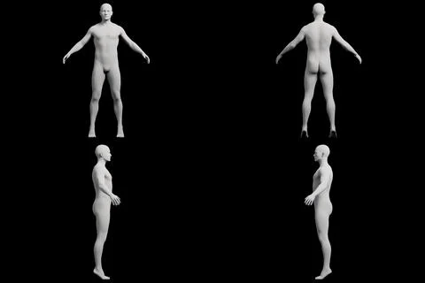 Mannequin figure model in studio 스톡 일러스트