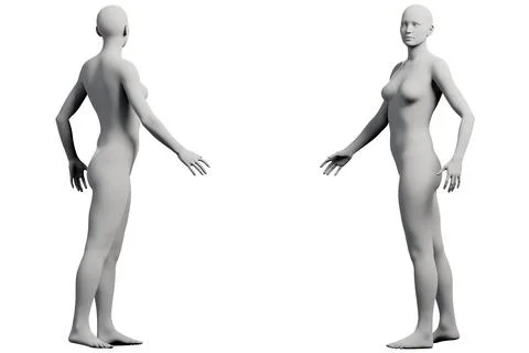 Mannequin figure model in studio Ilustração Stock
