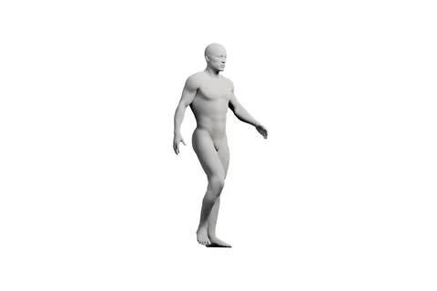 Mannequin figure model in studio pose Illustrazione stock
