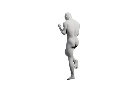 Mannequin figure model in studio setting Stock Illustration