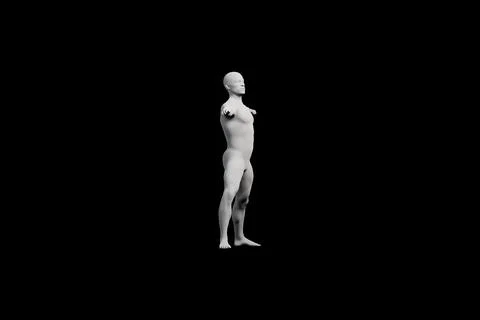 Mannequin figure standing in studio Illustrazione stock