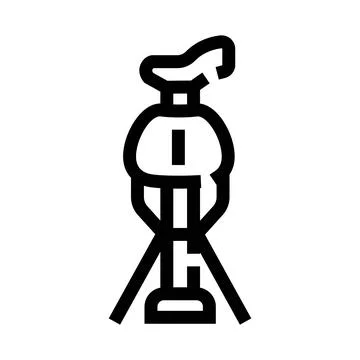 Mannequin form on stand for tailoring process Illustrazione stock