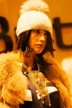 Mannequin with hat Stock Photos