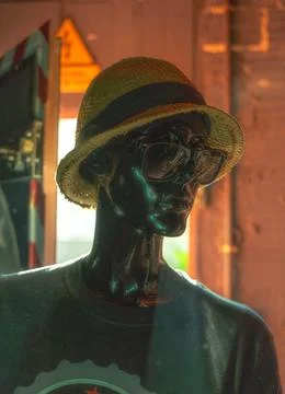 Mannequin with hat Stock Photos