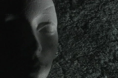 MANNEQUIN HEAD STROBE Stock-Footage 79361