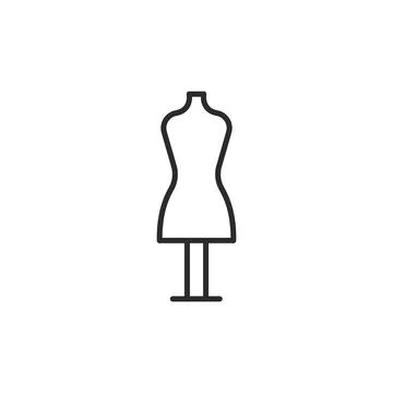 Mannequin Icon Stock Illustration