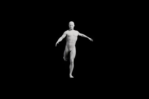 Mannequin standing front view black background Illustrazione stock