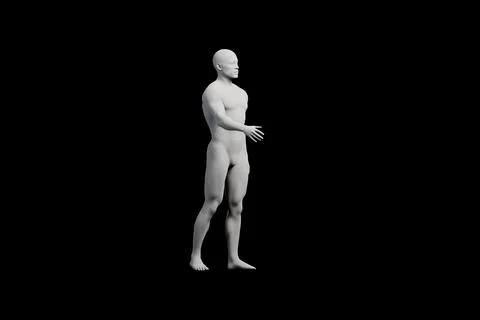 Mannequin standing left front three-quarter view Illustrazione stock