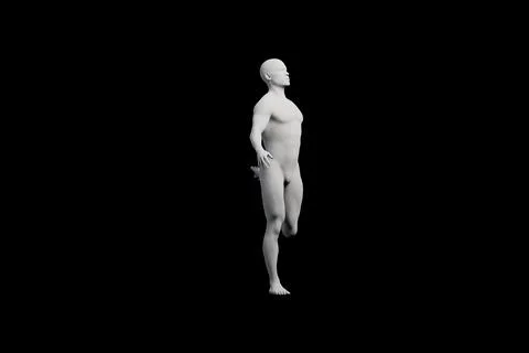 Mannequin standing side view studio lighting Stock Illustration