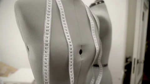 Mannequin in Stylist Workshop Stock Footage 321946679