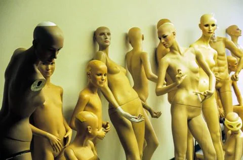 Mannequins Foto stock