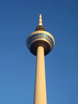Mannheim tv tower Stock Photos