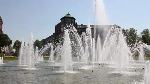 Mannheim Wasserturm - Spring Vídeos de archivo 36118413
