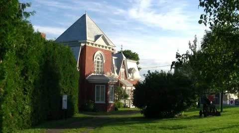 Manoir Fraser Stock Footage 21828717
