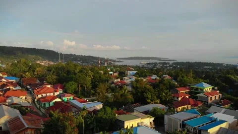 Manokwari city Stock Footage 218331257