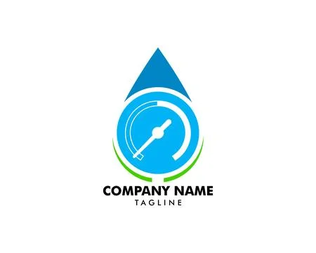 Manometer icon vector pressure gauge flat sign symbols logo Stock Illustration