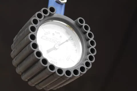 Manometer RAYS Racing Air Control Gauge Stock Photos