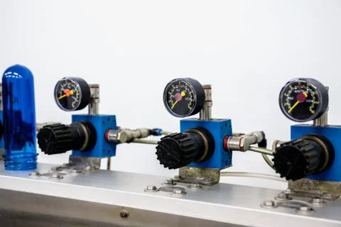 Manometers Foto stock