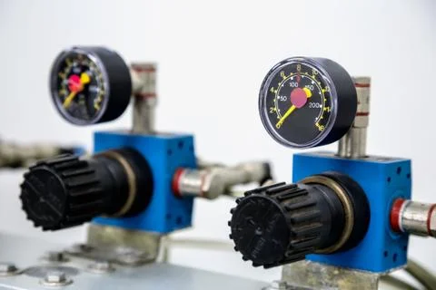 Manometers Stock Photos