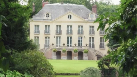 Manor forward river in nature Stock Footage 245413477