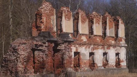 Manor ruins Stock Photos