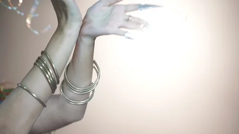 Manora dance is a traditional dance performance art of the South Stock Footage 126230089