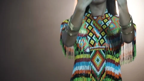 Manora dance is a traditional dance performance art of the South Stock Footage 126230126