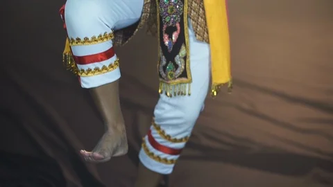 Manora dance is a traditional dance performance art of the South Stock Footage 126230182