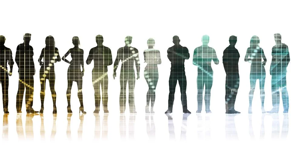 Manpower Stock Illustration