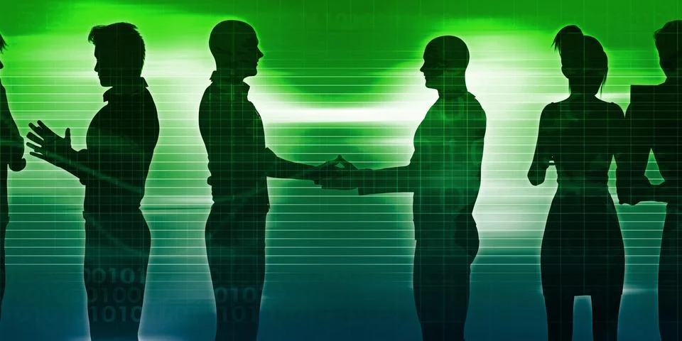 Manpower Stock Illustration
