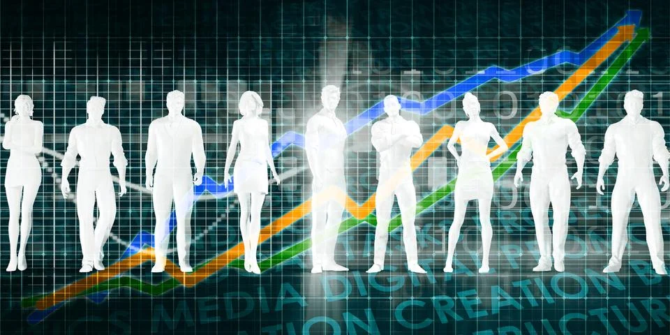 Manpower Stock Illustration