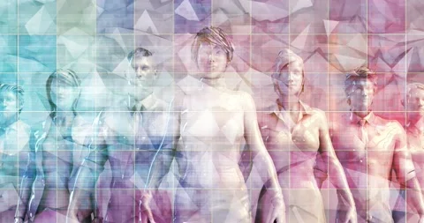 Manpower Solutions and Workforce Management as Business Concept Stock Footage 137925762