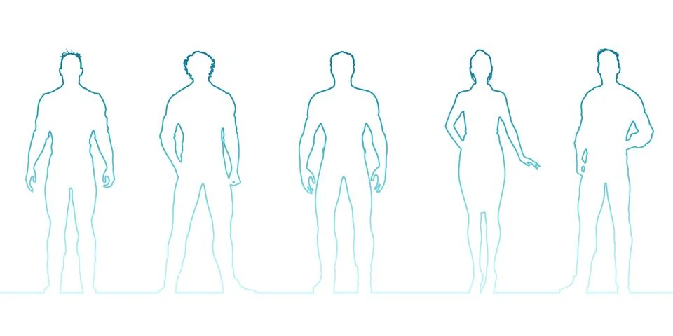 Manpower Solutions Stock Illustration
