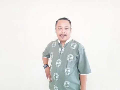 A man's expression Stock Photos