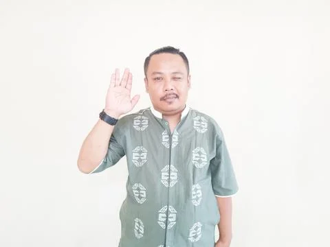 A man's expression Stock Photos