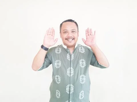 A man's expression Stock Photos