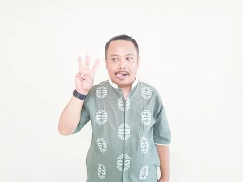 A man's expression Stock Photos