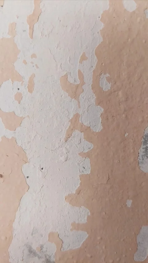 Man's Face on the Cracked Wall, Part 2 Stock Footage 284333683