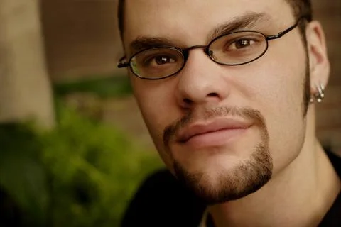 A Mans Face Stock Photos