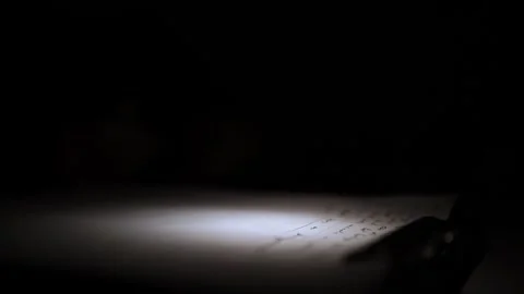 Mans Hand Holding a Pen While Writing on a Notebook. Journaling his thought.. Видео 306069021