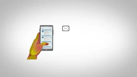 Man's hand holding smartphone with to do list on the display. 库存影片 132334467