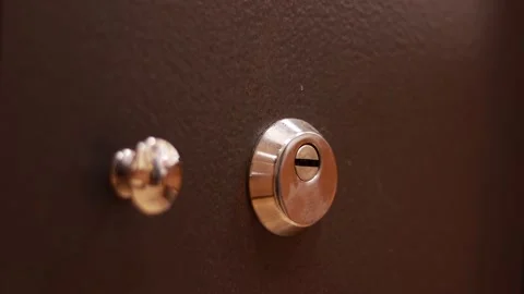 Man's hand opens the safe and takes out money Video stock 148070780