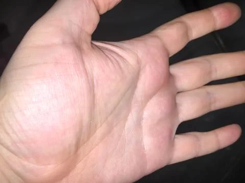 Man's hand Foto stock