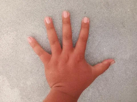 A man's hand Stock Photos