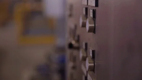 The man's hand presses the buttons Stock Footage 73850053