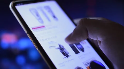 Online Shopping App Stock Video Footage | Royalty Free Online Shopping ...