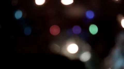 Man's hands scrolling tablet night tilt down Stock Footage 69271342