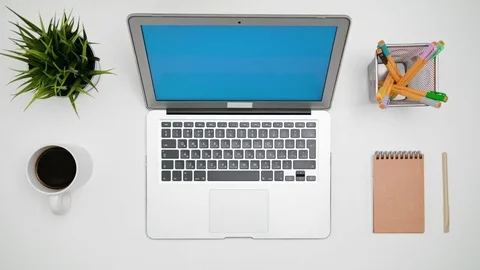 A Man's Hands Typing on the Laptop Stock Footage 83658000