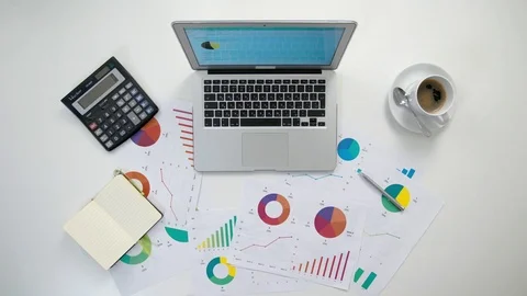 Man's Hands Working on the Laptop Stock Footage 84420695